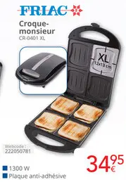 Offre: Croque-monsieur