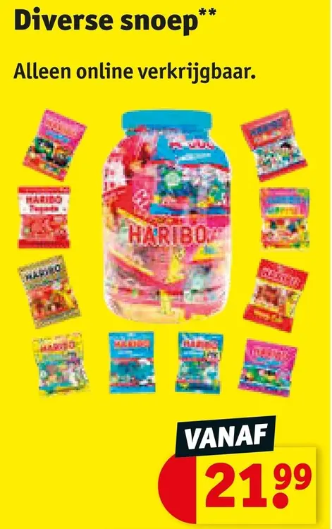 Aanbieding: Diverse snoep