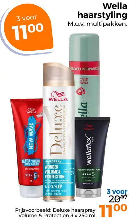 Aanbieding: Wella haarstyling