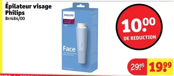 Offre: Épilateur visage