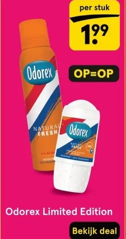Aanbieding: Odorex Limited Edition