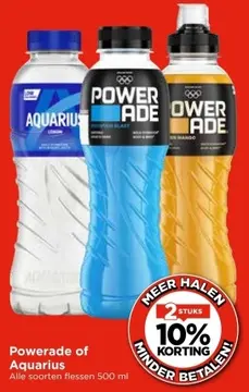 Aanbieding: Powerade of Aquarius