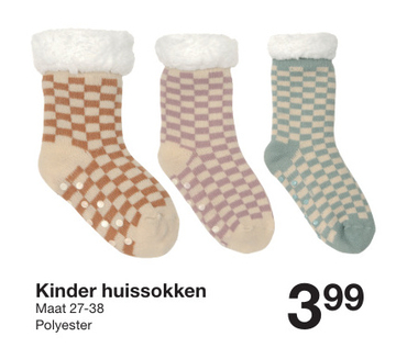 Aanbieding: Kinder huissokken