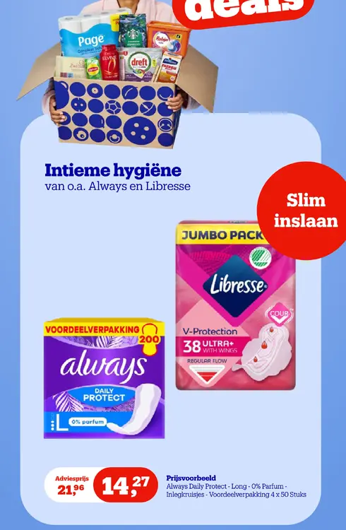 Aanbieding: Always Daily Protect - Long - 0% Parfum - Inl