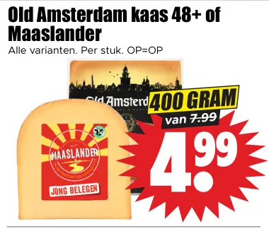 Aanbieding: Kaas 48+
