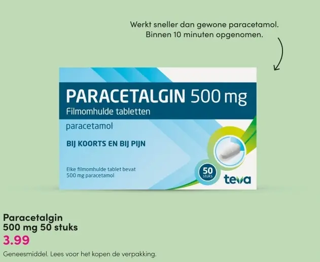 Aanbieding: Paracetalgin