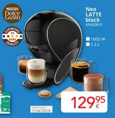 Promotie: Neo LATTE black