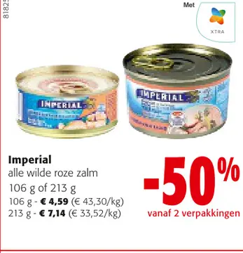 Aanbieding: Imperial alle wilde roze zalm