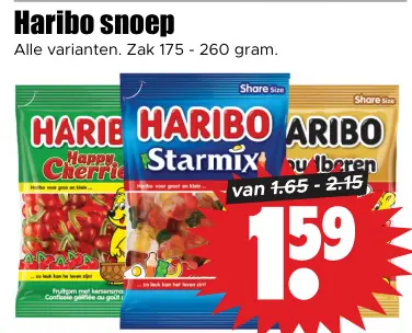 Aanbieding: Haribo snoep