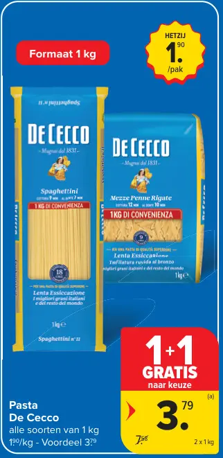 Promotie: Pasta