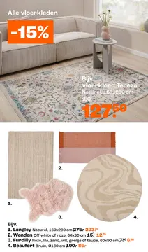Aanbieding: Alle vloerkleden