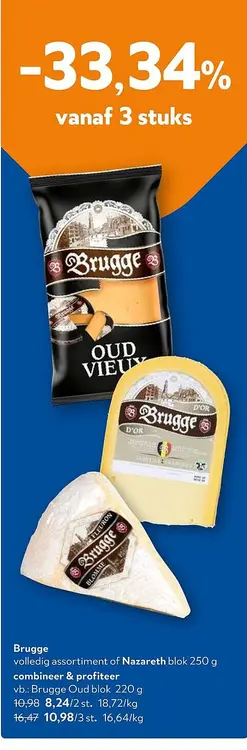Promotie: Brugge volledig assortiment of Nazareth blok