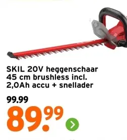 Aanbieding: SKIL 20V heggenschaar