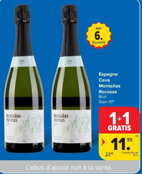 Offre: Cava Montañas Rocosas Brut