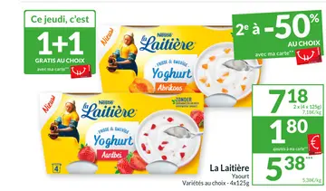 Offre: La Laitière Yaourt