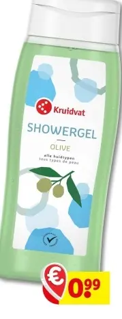 Promotie: Kruidvat Showergel Olive