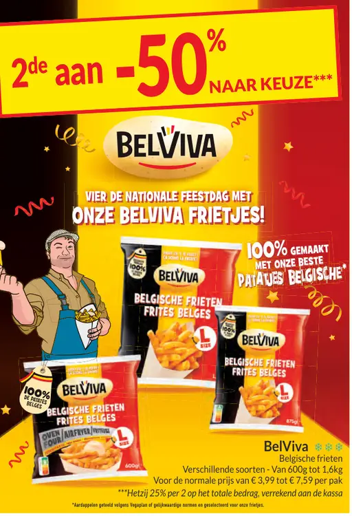 Promotie: Belgische frieten