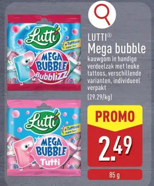 Promotie: Mega bubble