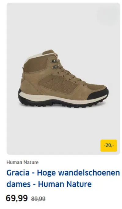 Aanbieding: Gracia - Hoge wandelschoenen dames