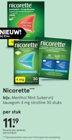 Aanbieding: Nicorette