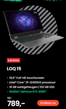 Aanbieding: Lenovo LOQ 15 - 83GS00CEMH