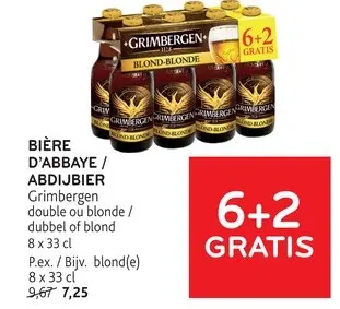 Offre: Bière d'abbaye / abdijbier