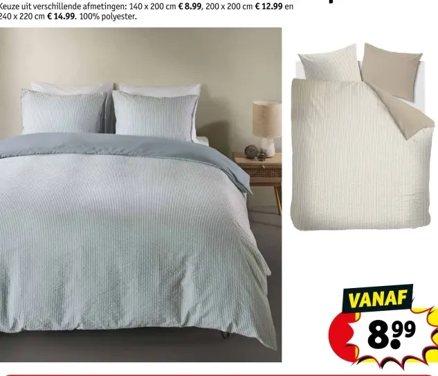 Promotie: Dekbedovertrek