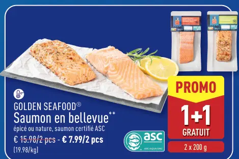 Offre: Saumon en bellevue