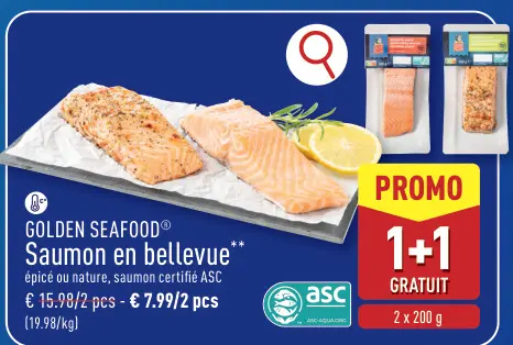 Offre: Saumon en bellevue