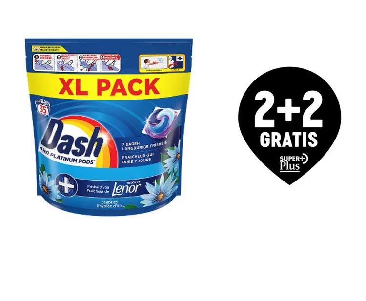 Aanbieding: Dash 4in1 PLATINUM PODS