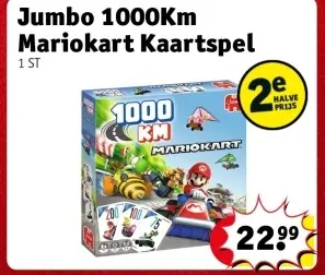 Aanbieding: 1000Km Mariokart Kaartspel