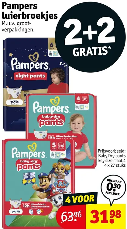 Aanbieding: Luierbroekjes