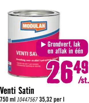 Aanbieding: Venti Satin