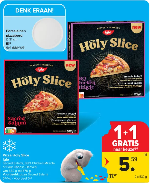 Promotie: Pizza Holy Slice