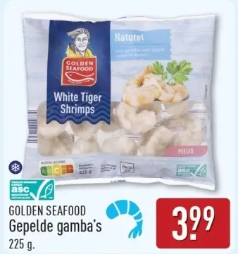 Aanbieding: Gepelde gamba's