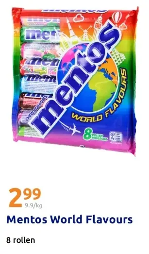 Promotie: Mentos World Flavours
