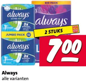 Aanbieding: Maandverband