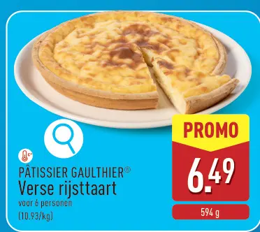 Aanbieding: Verse rijsttaart