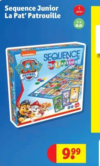Offre: Sequence Junior La Pat' Patrouille