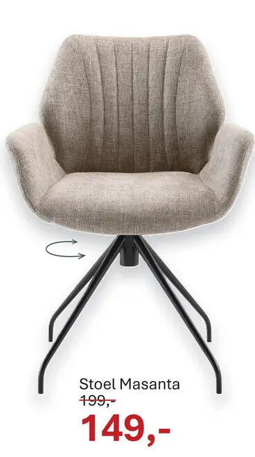 Aanbieding: Stoel Masanta