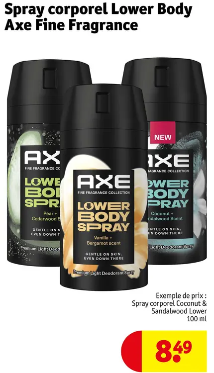 Offre: Spray corporel Lower Body Fine Fragrance