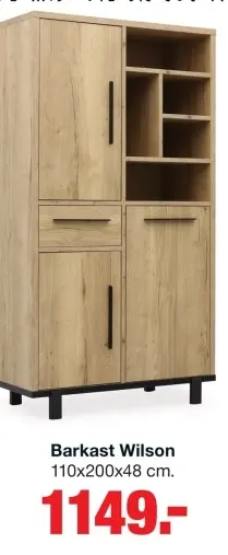 Aanbieding: Barkast Wilson