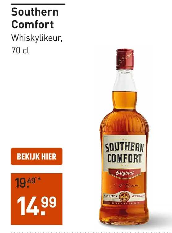Aanbieding: Southern Comfort