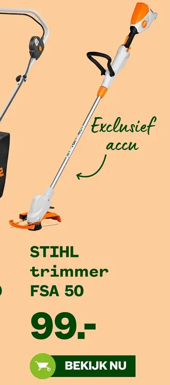 Aanbieding: STIHL trimmer FSA 50