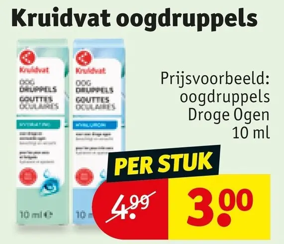 Promotie: Oogdruppels