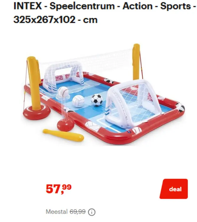 Promotie: Speelcentrum - Action - Sports