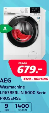 Aanbieding: AEG LR63BERLIN  6000 SERIE PROSENSE