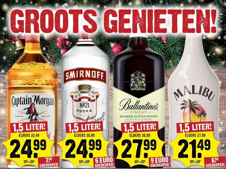 Aanbieding: Captain Morgan Original Spiced Gold 150 cl