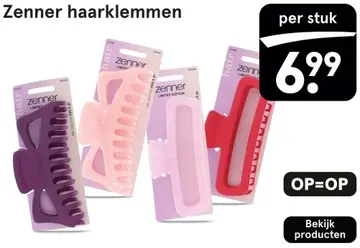 Aanbieding: Zenner haarklemmen