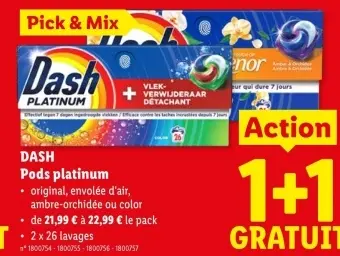 Offre: Pods platinum